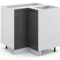 Vicco Hoekkast Fame-Line Antraciet landhuis 80.5 cm zonder werkblad, Model 36021