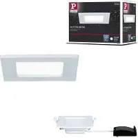 Paulmann LED-inbouwlamp voor badkamer LED LED vast ingebouwd 6 W IP44 Wit