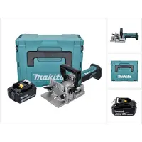 Makita DPJ 180 M1J accu-groeffrees 18 V 100 mm + 1x accu 4,0 Ah + Makpac - zonder oplader