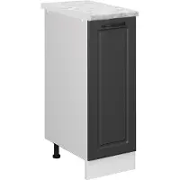 Vicco R-Line Apotheekkast – 30 cm WB Marmer Antraciet landhuis