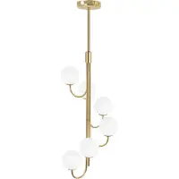 Toolight Hanglamp APP1585-6CP Gold