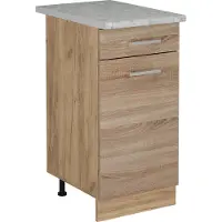 Vicco R-Line Keukenonderkast – 40 cm WB Marmer Sonoma