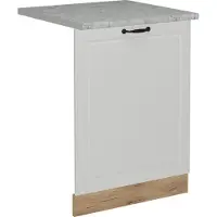 Vicco R-Line Vaatwasserfrontpaneel – 60 cm, WB Marmer Wit Landhuis