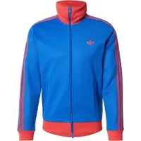 Adidas Sweatvest 'CLASSIC' blauw / lichtrood