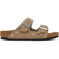 Birkenstock Leren Slippers Arizona Kids Rivet kind 33