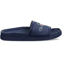Gant Muiltjes 'Pierbay' navy / rood / wit