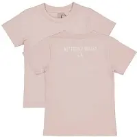 LEVV Little T-shirt met backprint roze Meisjes Stretchkatoen Ronde hals - maat 86