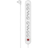 Hama 223041 Stekkerdoos 10-voudig Wandmontage 1.5m Wit