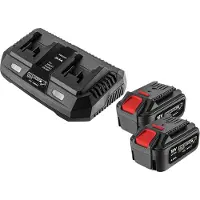 Graphite 58ge134 2x4ah Batterij