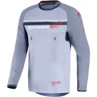 Alpinestars Maxdura Dual, jersey ,grijs/donkergrijs ,3XL
