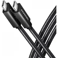 Axagon BUCM32-CM15AB USB-C-kabel USB-C stekker 1.5 m Meerdere kleuren