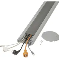 SERPA Kabelbrug 5.01079.7043 TPE (geurloos rubbermengsel) Lichtgrijs, Donkergrijs Aantal kanalen: 5 1500 mm Inhoud: 1 set(s)