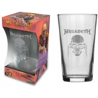 Megadeth Bierglas - Peace Sells - voor Geen - transparant - Maat Standard