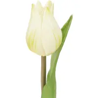 Viana Decoratieve Tulpen Kunstbloemen Wit Crème 20cm 6 st., 6 Stück