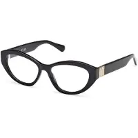 Max & Co Max &amp;co MO5176 53/15/140 Glanzend zwarte Voorzijde acetaat DAMES MO5176