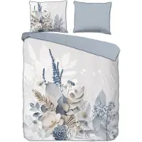 Muller Textil Dekbedovertrek Katoen Satijn Junte - grey 240x200/220cm