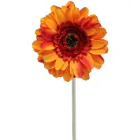 Viana Gerbera kunstbloem, kunstbloem oranje Ø11cm 50cm