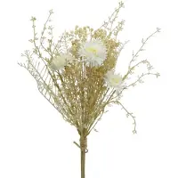 Viana Kunstboeket van asters en gipskruid in beige en wit, perfect voor brui