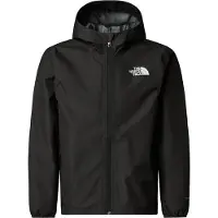 The North Face Tussenjas 'TEEN ZIPLINE RAIN JKT' zwart