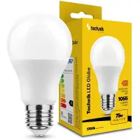 Technik E27 LED Lamp 11.1W - 1055lm - 2700K - Warm Wit - LED Globe A60 - Vervangt 75W Halogeen Gloeilamp