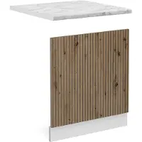 Vicco R-Line Frontpaneel – 60 cm, WB Marmer Artisanaal eiken