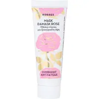 Korres Anti-Vermoeidheid Nachtmasker Damask Roos 18 ml Gezichtsmasker