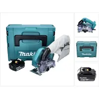 Makita DCC 500 G1J Akku Diamantschneider 18 V 125 mm Brushless + 1x Akku 6,0 Ah + Makpac - ohne Lade