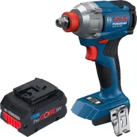 Bosch GDX 18V-285 Professional accu-slagschroevendraaier 18 V 285 Nm 1/4'' borstelloos + 1x ProCORE accu 8,0 Ah - zonder oplader