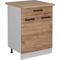 Vicco Keukenonderkast R-Line Krachtige eik goud 60 cm WB Eik, Model 52287