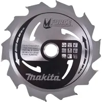 Makita Cirkelzaagblad voor Hout | Mforce | Ø 165mm Asgat 20mm 10T - B-31918
