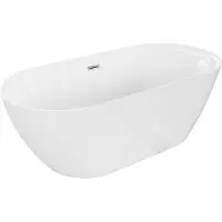 Mexen Laura vrijstaande badkuip 170 x 80 , wit - 53401708000