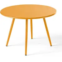Oviala - Ronde gele tuin salontafel van 40 cm - Palavas