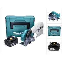 Makita DCC 500 M1J Akku Diamantschneider 18 V 125 mm Brushless + 1x Akku 4,0 Ah + Makpac - ohne Lade