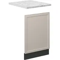 Vicco Fame-Line Frontpaneel – 45 cm, WB Marmer GrijsBeige