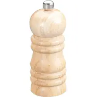 Metaltex Moulin à sel ou poivre 10 cm en bois - - Marron - Bois