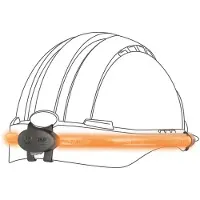 Jsp Kulta AHV855-000-800 Helm lichtsysteem