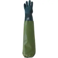 Dolfing PVC groen plukhandschoen links
