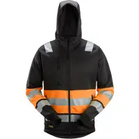 Snickers Workwear 8038 High-Vis Klasse 1, Hoodie met Rits