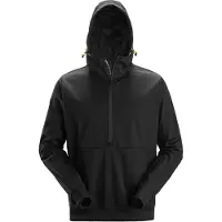 Snickers Flexiwork 8400 Hoodie Halve Rits Windblocker Stretch | Maat: XL