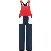 WW4A Huismerk WW4A TB36535 Tuinbroek polyester/katoen navy-wit-rood navy-wit-rood