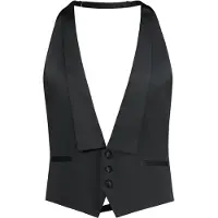 Gents - Rokvest - Polyblend - Zwart - Maat 2/2