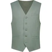 Gents - Gilet / Vest heren - - Polyblend - Groen - Maat 56/56