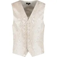 Gents - Gilet / Vest heren - - Polyblend - Champagnebeige - Maat 50/50