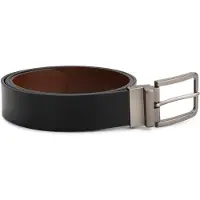 Gents - Riem heren - Riem - Leer - Zwart/Bruin - Maat 105/105