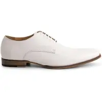 Gents - Heren schoenen - Veterschoenen - Nette schoenen - Leer - Wit - Maat 43/43