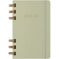 Moleskine 12 Maanden Agenda - 2025/26 - Academic Spiral - Week/Maand - Large - Kiwi