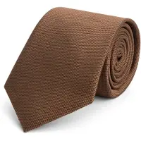 Gents - Stropdas - Stropdas heren - Polyblend - Bruin