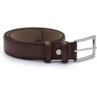 Gents - Riem heren - Riem - Leer - Roodbruin - Maat 85/85