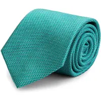 Gents - Stropdas - Stropdas heren - Zijde - Koperbruin