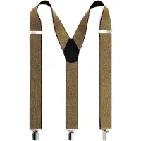 Gents - Bretels 35mm - Elastiek - Goud - Maat One/One